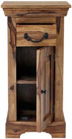 furniture-nabytek.cz - Drevená skrinka do kúpeľne 40x80x35 z indického masívu palisander