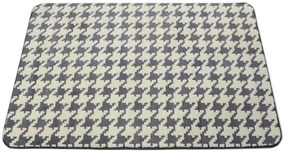 Tutumi Clover, plyšový koberec 140x200 cm, šedá, SHG-04006