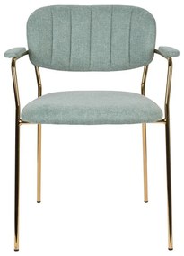 Svetlozelené jedálenské stoličky v súprave 2 ks Jolien – White Label