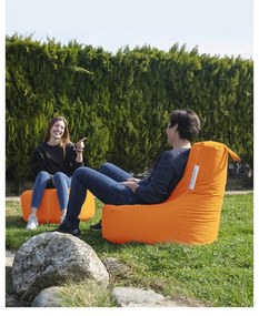 Oranžový sedací vak EVA Sport – Floriane Garden