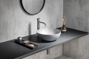 Sapho Sapho, FORMIGO betónové umývadlo na dosku, 60x40cm, zelená matná, FG223