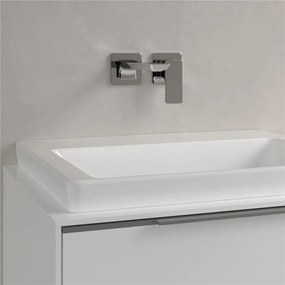 VILLEROY &amp; BOCH Subway 3.0 umývadlo na skrinku bez otvoru, bez prepadu, spodná strana brúsená, 600 x 470 mm, biela alpská, 4A706F01