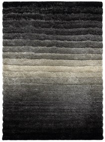 Dywany Łuszczów Kusový koberec Flim 007-B6 Stripes grey - 80x150 cm