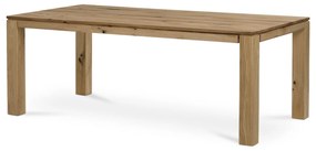 Jedálenský stôl 200x100x75 cm, masív dub