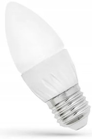Toolight - Teplá LED žiarovka E-27 230V 6W 480lm Sviečka 13061, OSW-01019