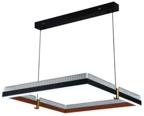 LED Stmievateľný luster na lanku LED/100W/230V 3000-6500K + diaľkové ovládanie