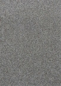 Koberce Breno Metrážny koberec RE-TWEED 39, šíře role 400 cm, sivá, viacfarebná