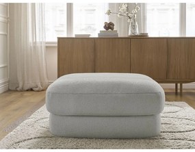 Svetlosivá podnožka z textílie buklé Leonore – Bobochic Paris