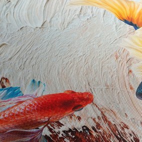 Obraz - Ryby bojovníčky (90x60 cm)