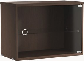 Vitrína's výklopnými sklenenými dverami String System, Š 58 x H 30 cm