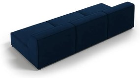 Tmavomodrá zamatová pohovka 240 cm Jodie – Micadoni Home