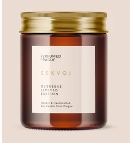 Vonná sójová sviečka doba horenia 40 h Sequoia – Perfumed Prague