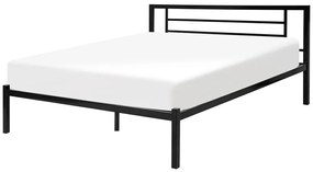 Manželská posteľ 160 cm CONNET (s roštom) (čierna). Vlastná spoľahlivá doprava až k Vám domov. 1007227