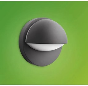 Philips - Vonkajšie nástenné svietidlo JUNE 1xE27/12W/230V IP44 antracit