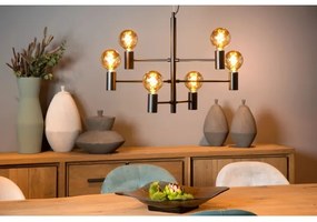 Lucide 21421/06/30 - Luster na lanku LEANNE 6xE27/60W/230V