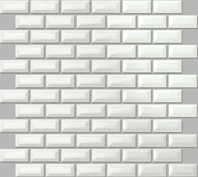 Keramická mozaika Premium Mosaic biela 30x30 cm lesk MOS2348WH