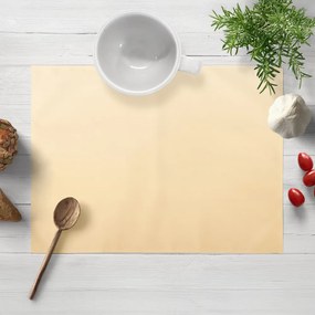 Biante Saténové prestieranie na stôl polyesterový Satén LUX-L057 Béžové 30x40 cm