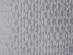 Sada 2 dekoratívnych vankúšov s reliéfnym vzorom 45 x 45 cm sivá MOTARI Beliani