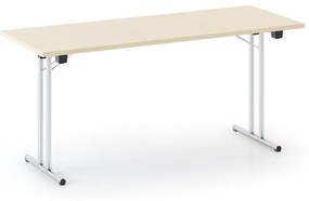 Skladací konferenčný stôl FOLDING, 1600 x 800 mm, buk