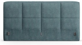 Modré čalúnené čelo postele 249x100 cm Darren – Micadoni