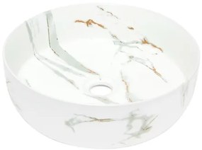 Umývadlo na dosku SAT Infinitio 39x39 cm mat bez otvoru pre batériu SATINF3939MR, 1 ks