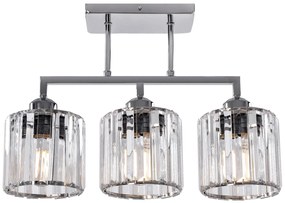 Toolight - Stropné svietidlo GLAMOUR 3xE27 392228, chrómová, OSW-09685