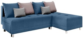 Rohová sedacia súprava Max New Vena 12+10+18 modrá