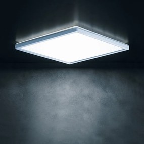 KANLUX KANLUX, AZPO stropné LED svietidlo, 300x300mm, 17,5 W, 3000/4000/6000K, IP54, biela, 31532