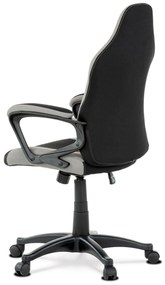 Kancelárska/herná stolička Leira-L611-PINK (čierna + sivá + ružová). Vlastná spoľahlivá doprava až k Vám domov. 1042683
