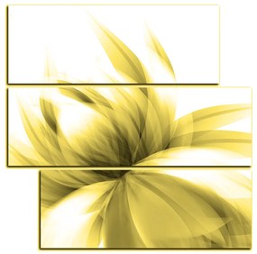 Obraz na plátne - Elegantný kvet - štvorec 3147ZD (105x105 cm)