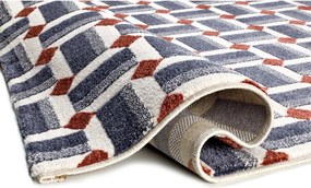 Modrý koberec 133x190 cm Amara – Universal