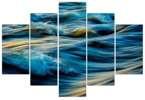 Obraz - Vlny (150x105 cm)