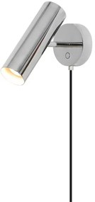 Nordlux - Nástenné svietidlo MIB 1xGU10/20W/230V lesklý chróm
