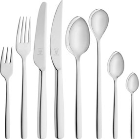 XXXLutz SADA PRÍBOROV, ušľachtilá oceľ, 48-dielne Justinus - Sady príborov - 003501045101