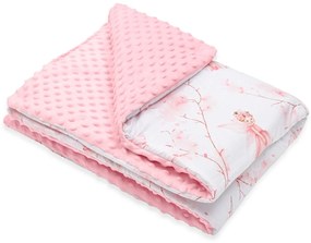 Detská deka z Minky s výplňou New Baby Víly  80x100 cm