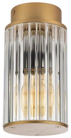 Argon 8774 - Vonkajšie stropné svietidlo NORFOLK 1xE27/15W/230V IP44 zlatá