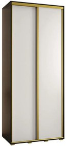 Skriňa 45 Canaris 1 100 čierna/biela/gold