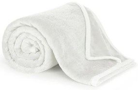 Bellatex Deka Korall micro biela, 150 x 200 cm