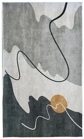 Tlačený koberec Loren 1,4/1,9 LBL 37 sivá