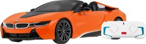 BMW i8 Roadster oranžový RASTAR 1:12 RC auto na diaľkové ovládanie + ovládač 2,4 GHz
