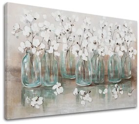 Obraz na plátne KVETY 90x60 cm