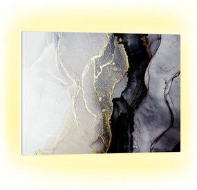 Klarstein Mojave 750 smart, infračervený ohrievač 2 v 1, konvektor, 85 x 60 cm, 750 W, RGB osvetlenie