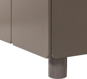 Hnedá komoda z borovicového dreva 200x85x45 cm Root – WOOOD