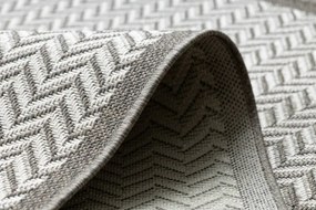 Koberec SIZAL BORDERO 2901 krém / taupe