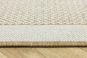 Obojstranný koberec BRUSSELS 205803/10810 béžový / krémový