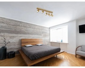 Globo 57911-5GO - Bodové svietidlo ROBBY 5xGU10/35W/230V zlatá