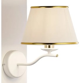 Jupiter 2086 - Nástenné svietidlo SAMBA 1xE27/15W/230V biela/zlatá