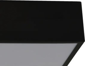 LED stropné svietidlo LED/215W/230V 3000/4000/6500K 80x80 cm čierne