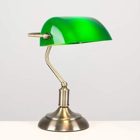 Stolná lampa BANKER 1xE27/60W/230V