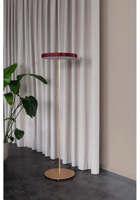 Červená LED stojacia lampa so stmievačom s kovovým tienidlom (výška 151 cm) Asteria Floor – UMAGE